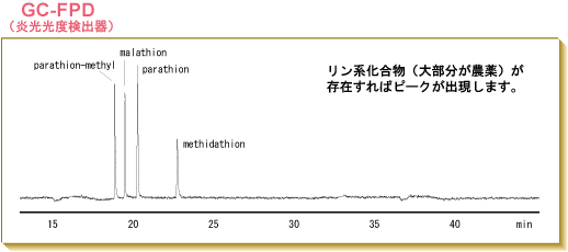 GC-FPD（炎光光度検出器）